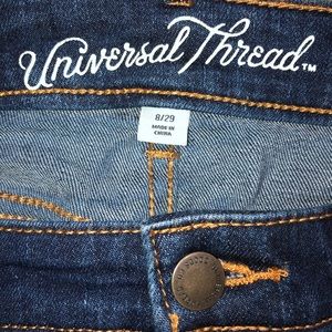 Dark Denim Mini Skirt